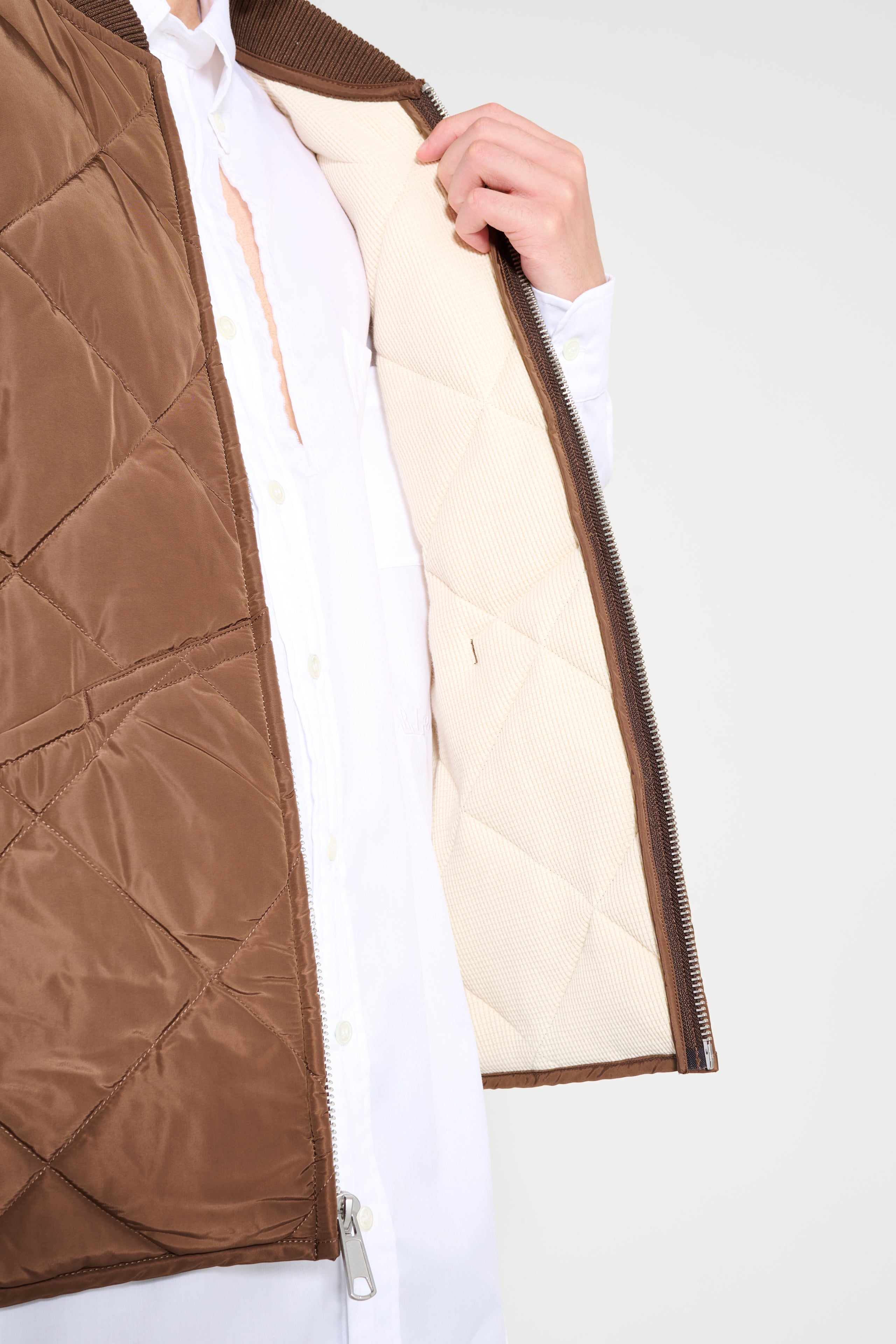 Stüssy Insulated Vest Brown