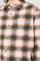 Stüssy June Plaid Shirt Rose