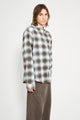 Stüssy June Plaid Shirt Bone