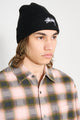 Stüssy Stock Cuff Beanie Black