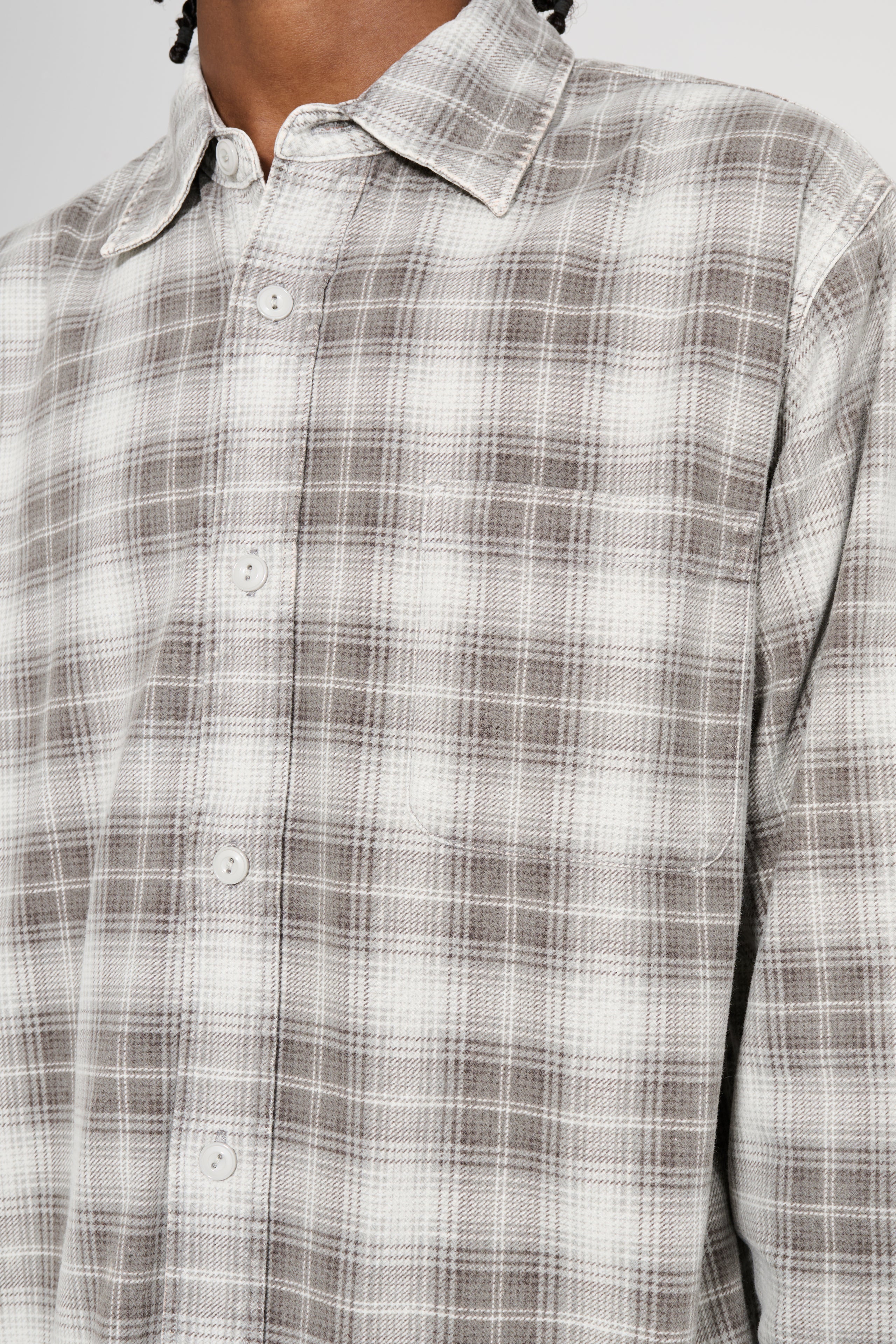 Stüssy Dax Plaid Shirt Brown