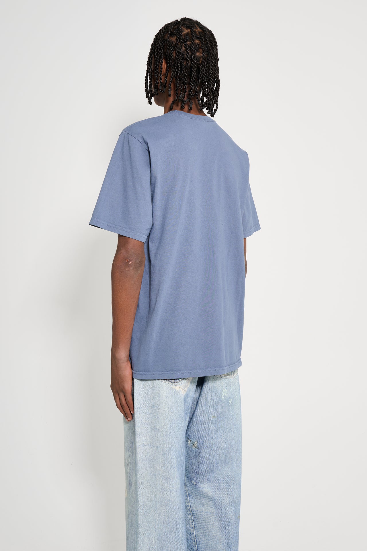 Stüssy Stretch Pigment Dyed Tee Navy