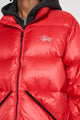 Stüssy Micro Ripstop Down Mock Red
