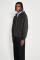 Stüssy Relaxed Zip Hoodie Washed Black