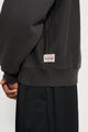 Stüssy Relaxed Zip Hoodie Washed Black
