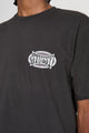 Stüssy Champion Oval Pig. Dyed Tee Faded Black