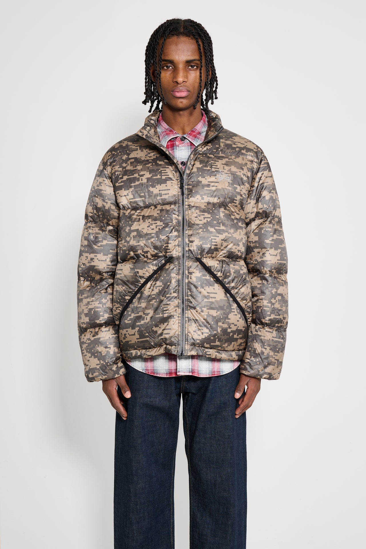 Stüssy Micro Ripstop Down Mock Digi Camo