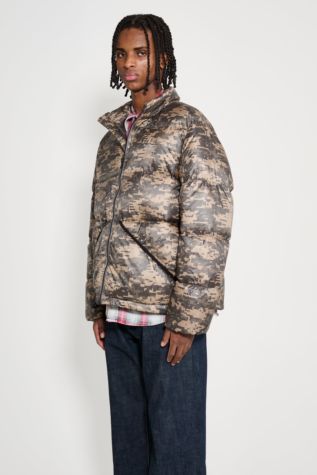 Stüssy Micro Ripstop Down Mock Digi Camo