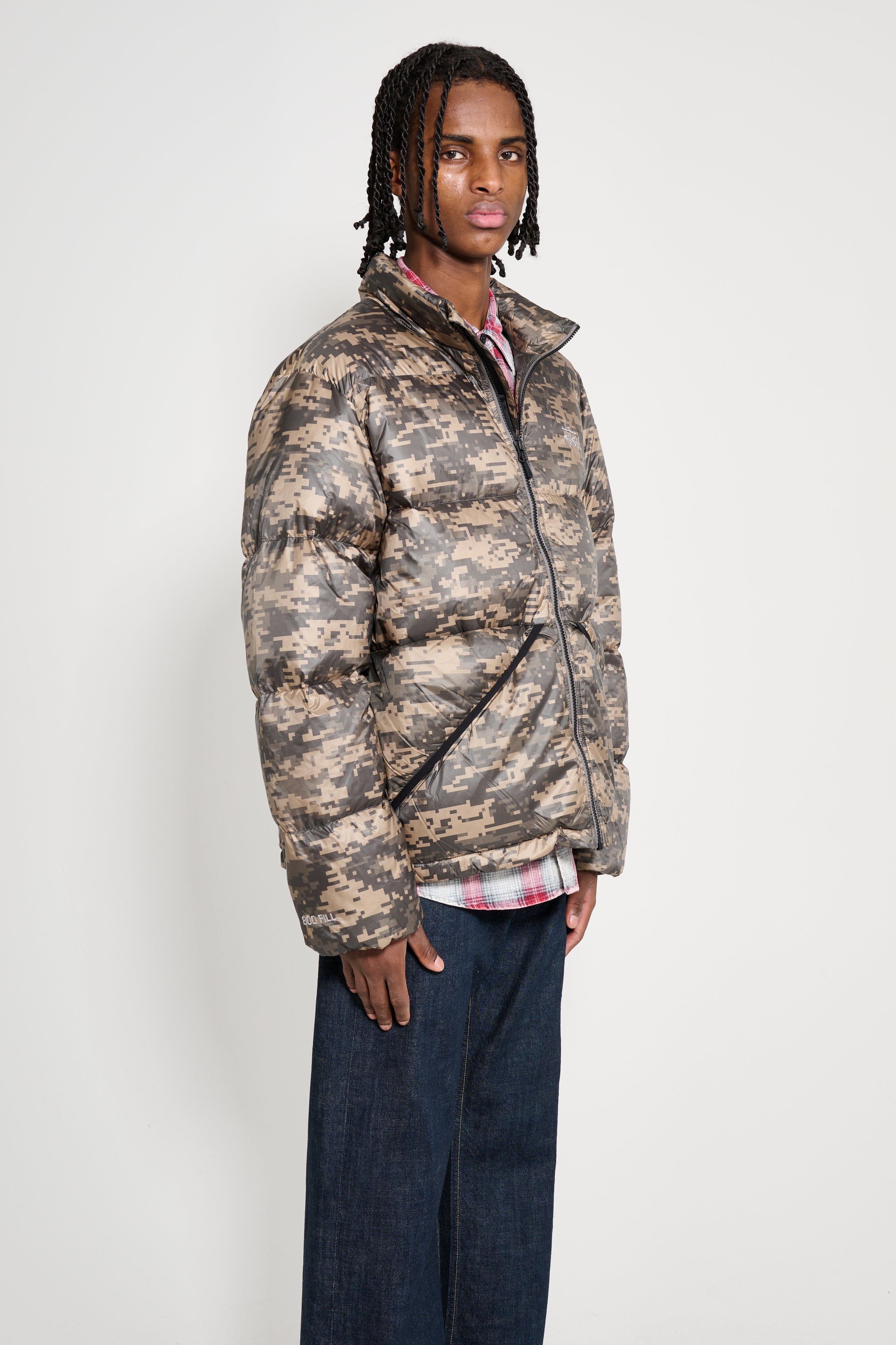 Stüssy Micro Ripstop Down Mock Digi Camo