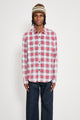 Stüssy Dax Plaid Shirt Red