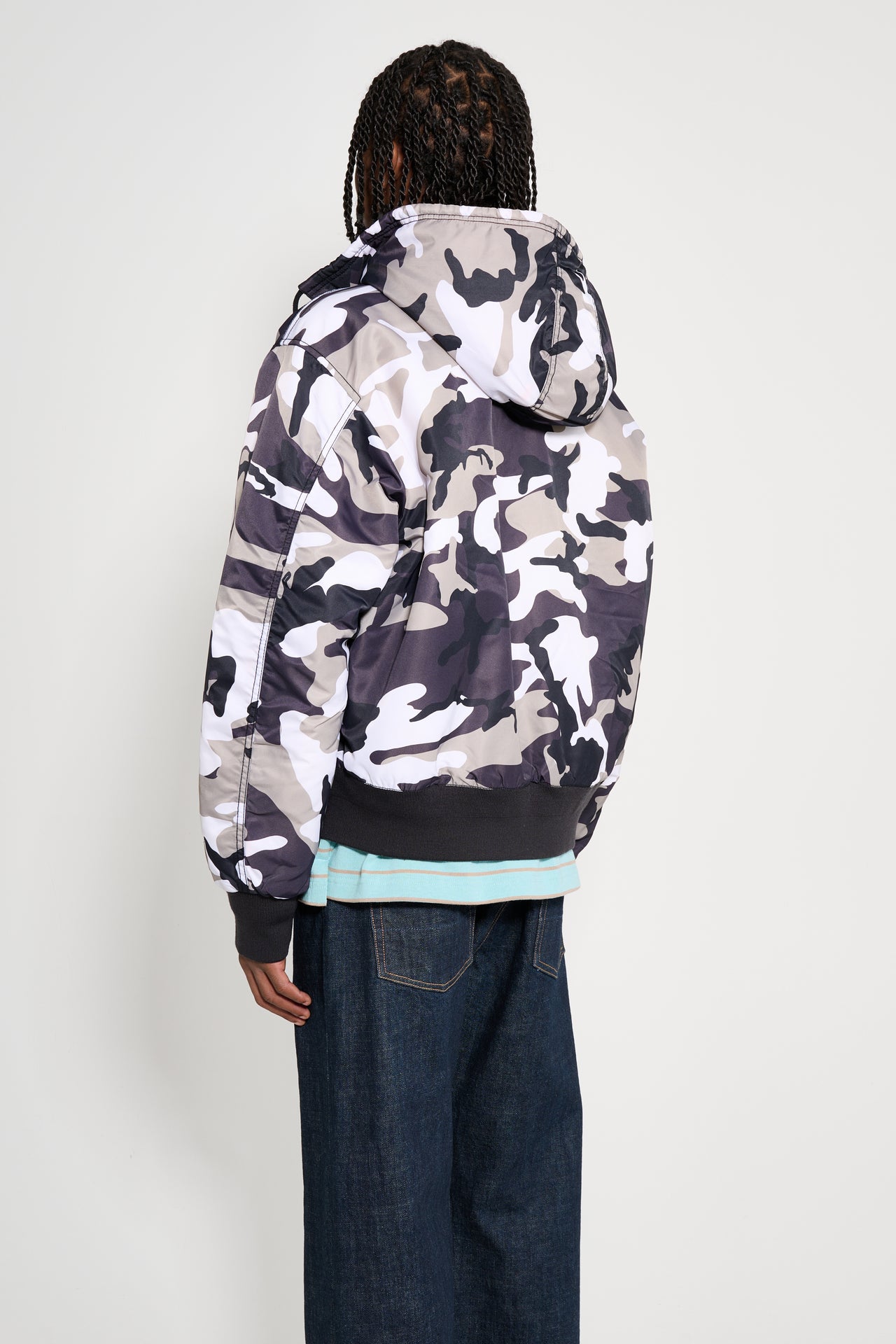 Stüssy Flight Bomber Snow Camo