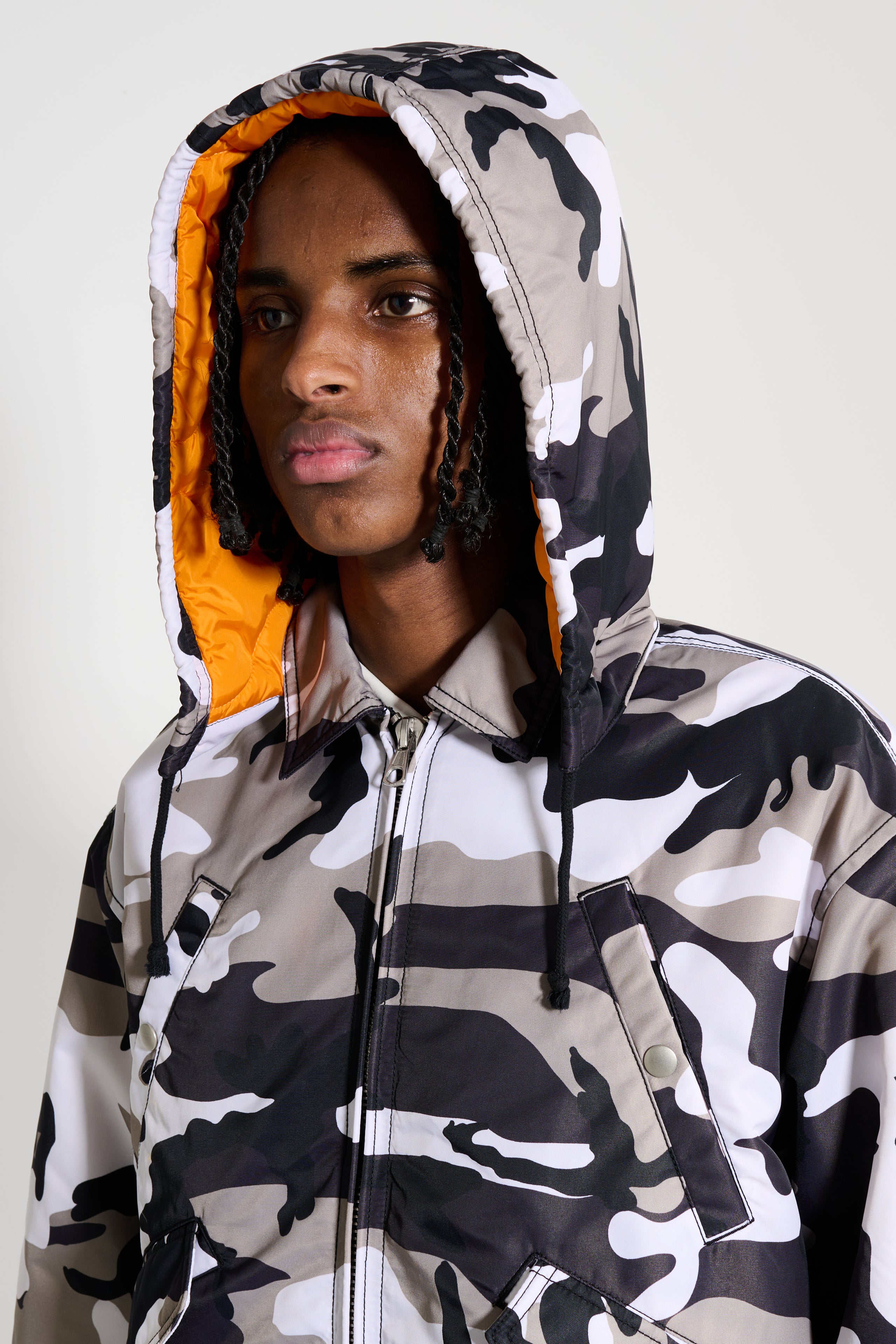Stüssy Flight Bomber Snow Camo