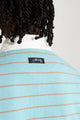 Stüssy Pin Striped Rugby Blue