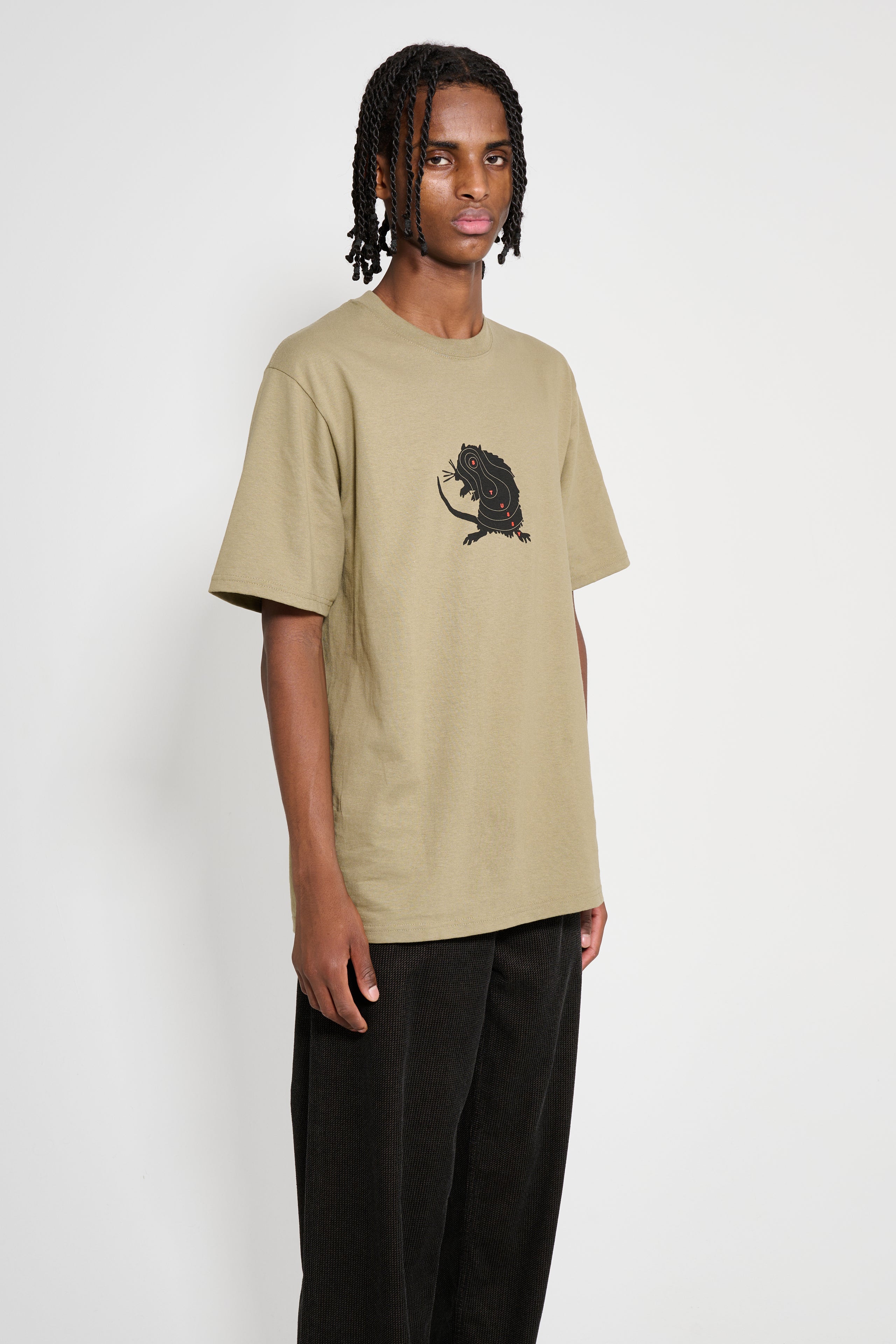 Stüssy Long Range Tee Army