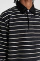 Stüssy Pin Striped Rugby Black