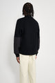 Stüssy Military Patch Zip Sweater Black