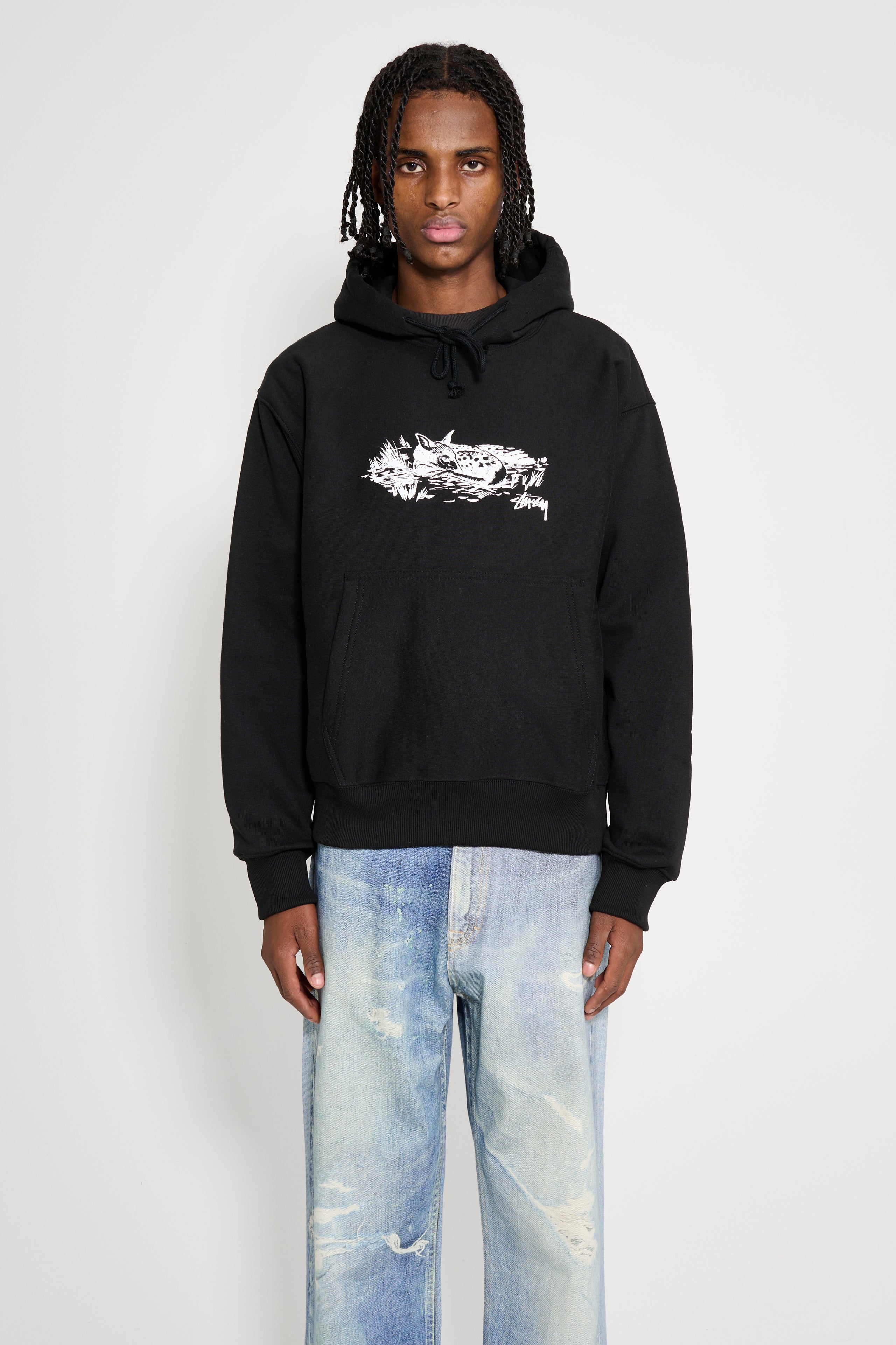 Stüssy Fawn Hood Black