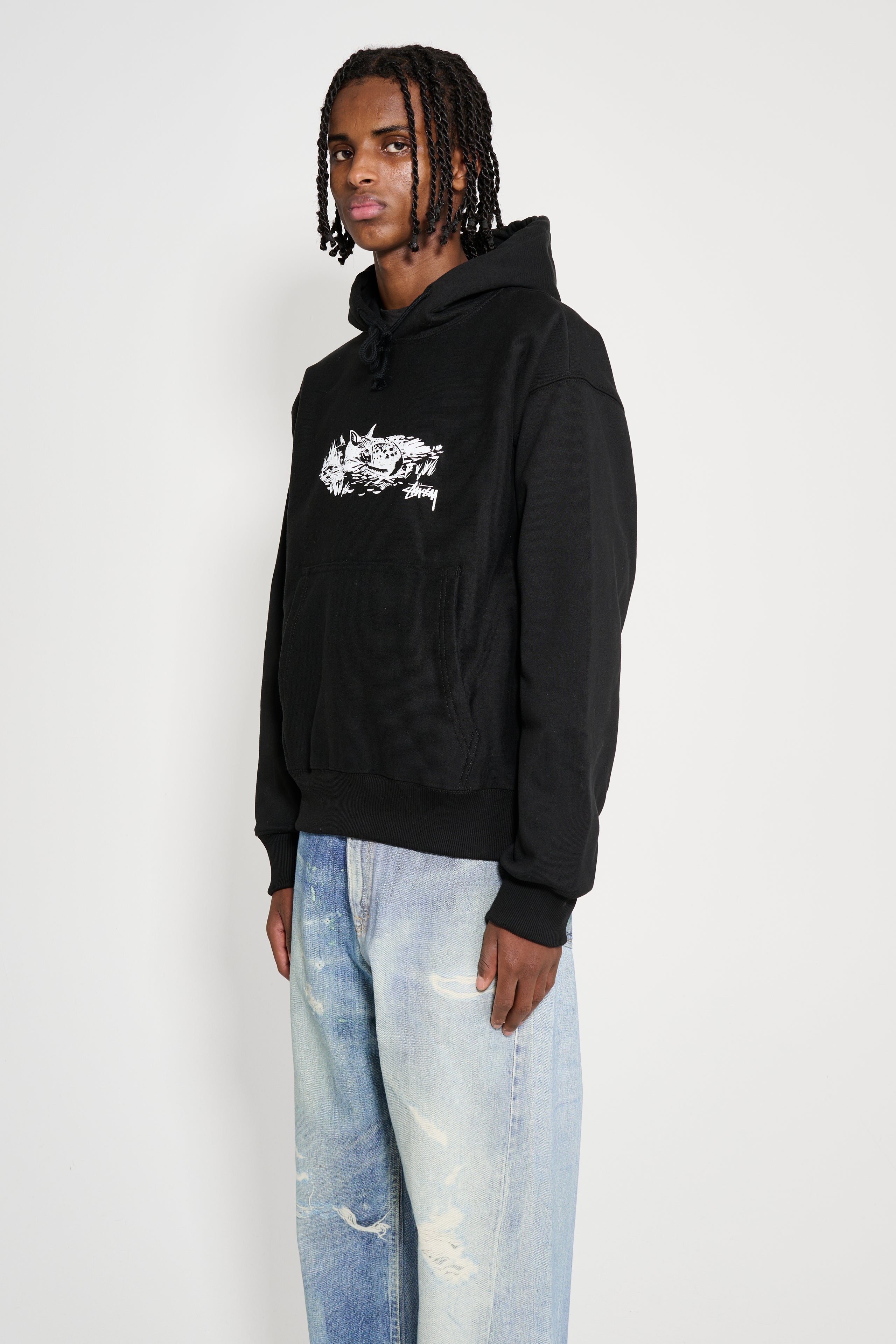 Stüssy Fawn Hood Black