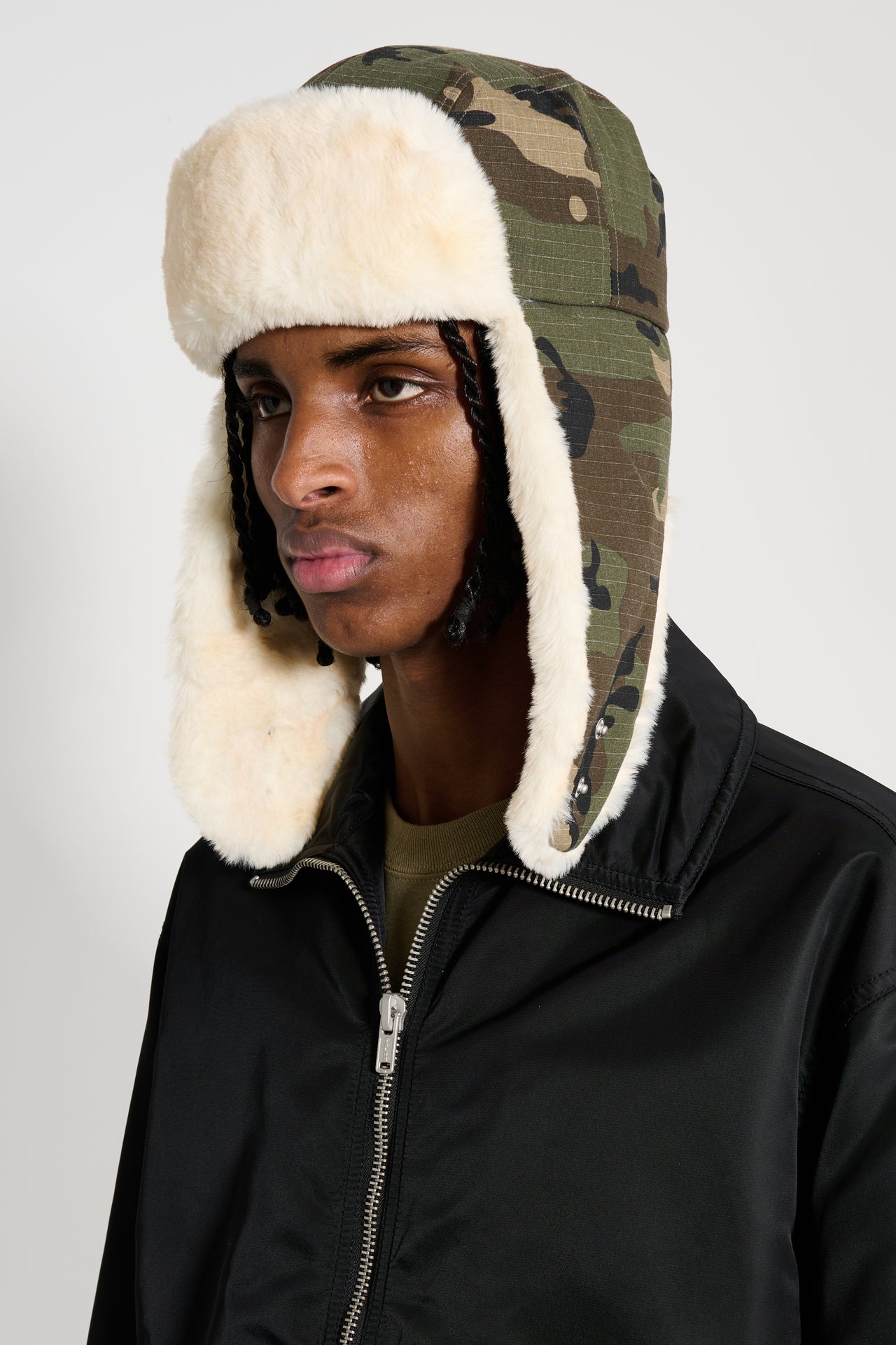 Stüssy Trapper Cap Camo