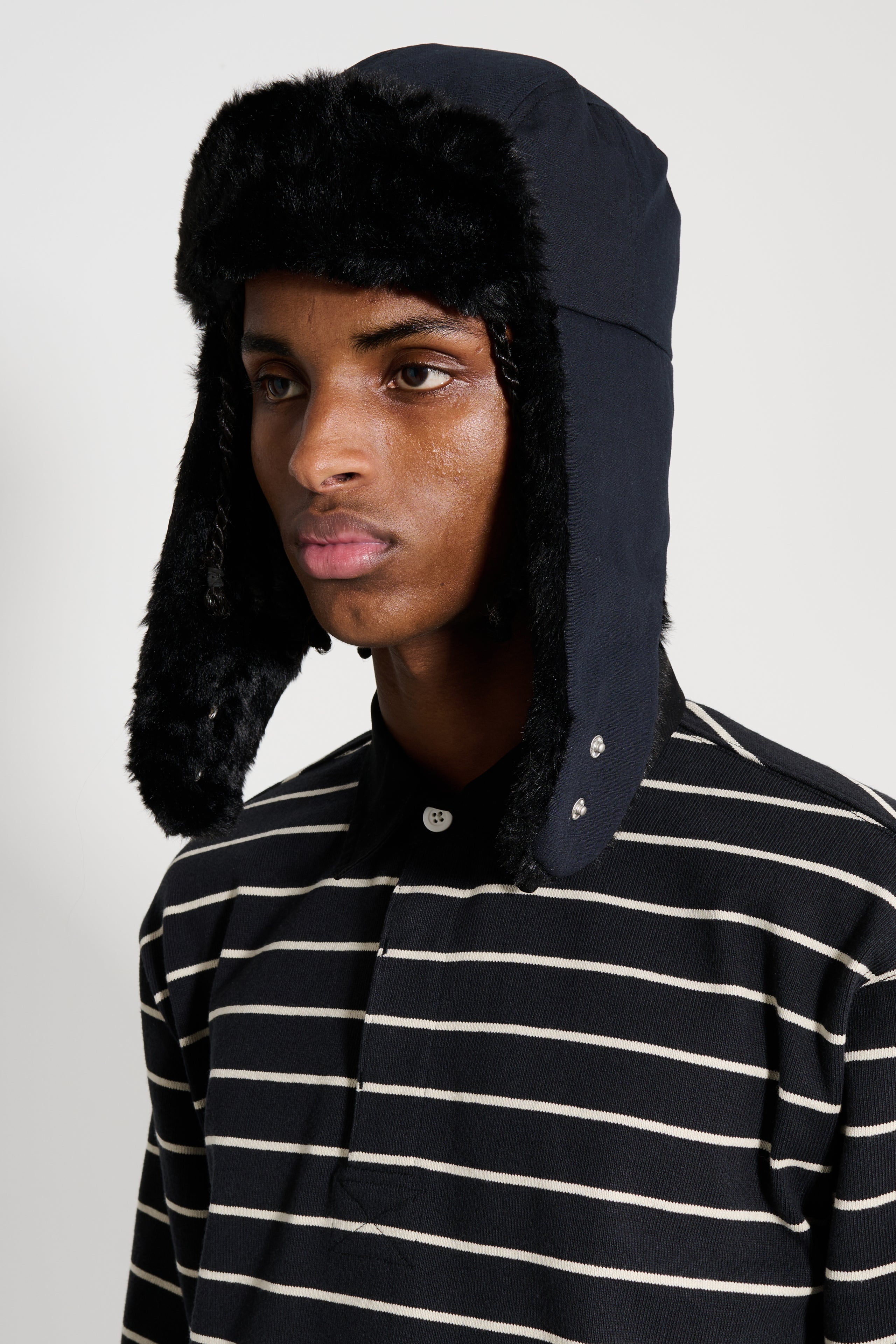 Stüssy Trapper Cap Black