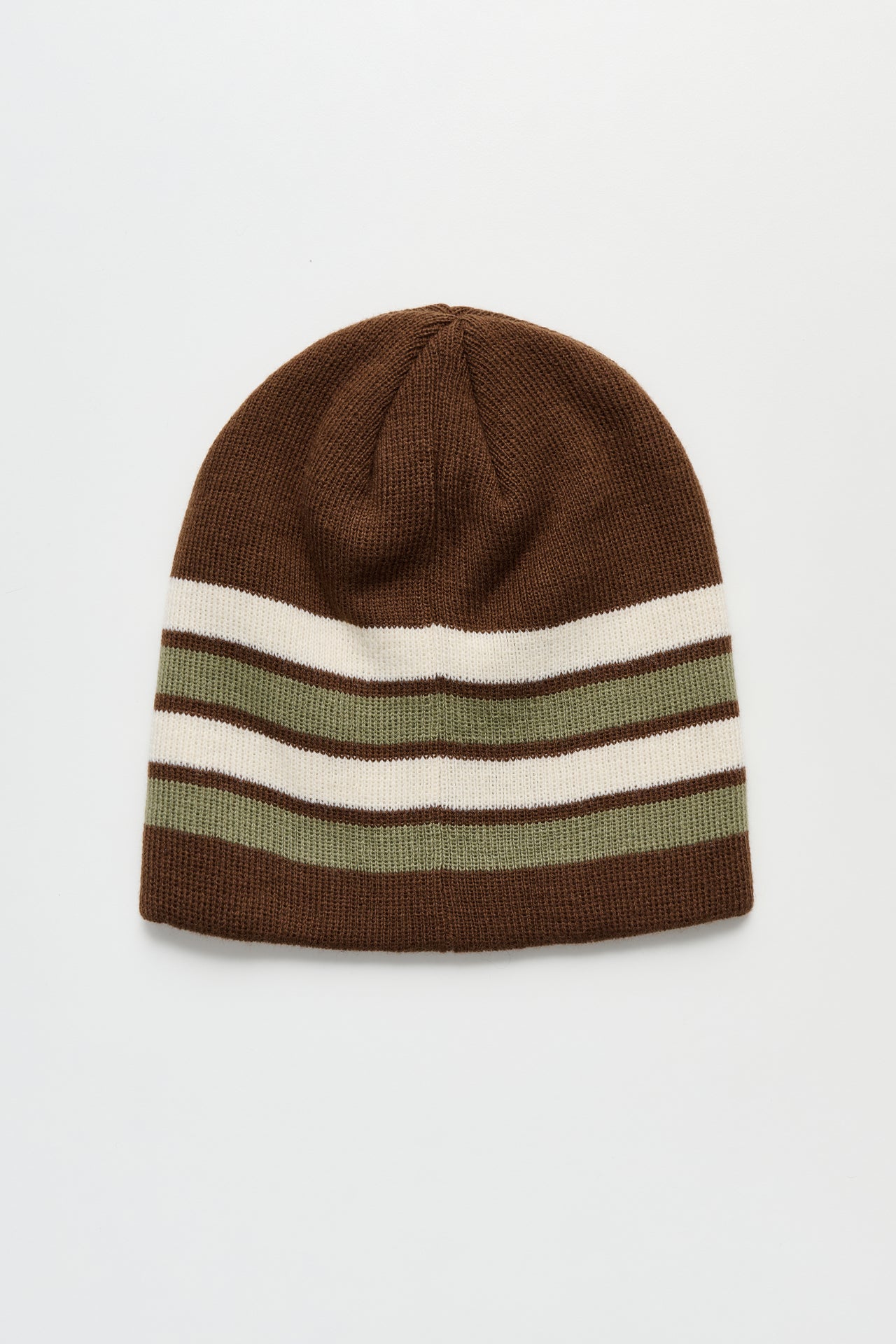Stüssy Skullcap Basic Striped Brown