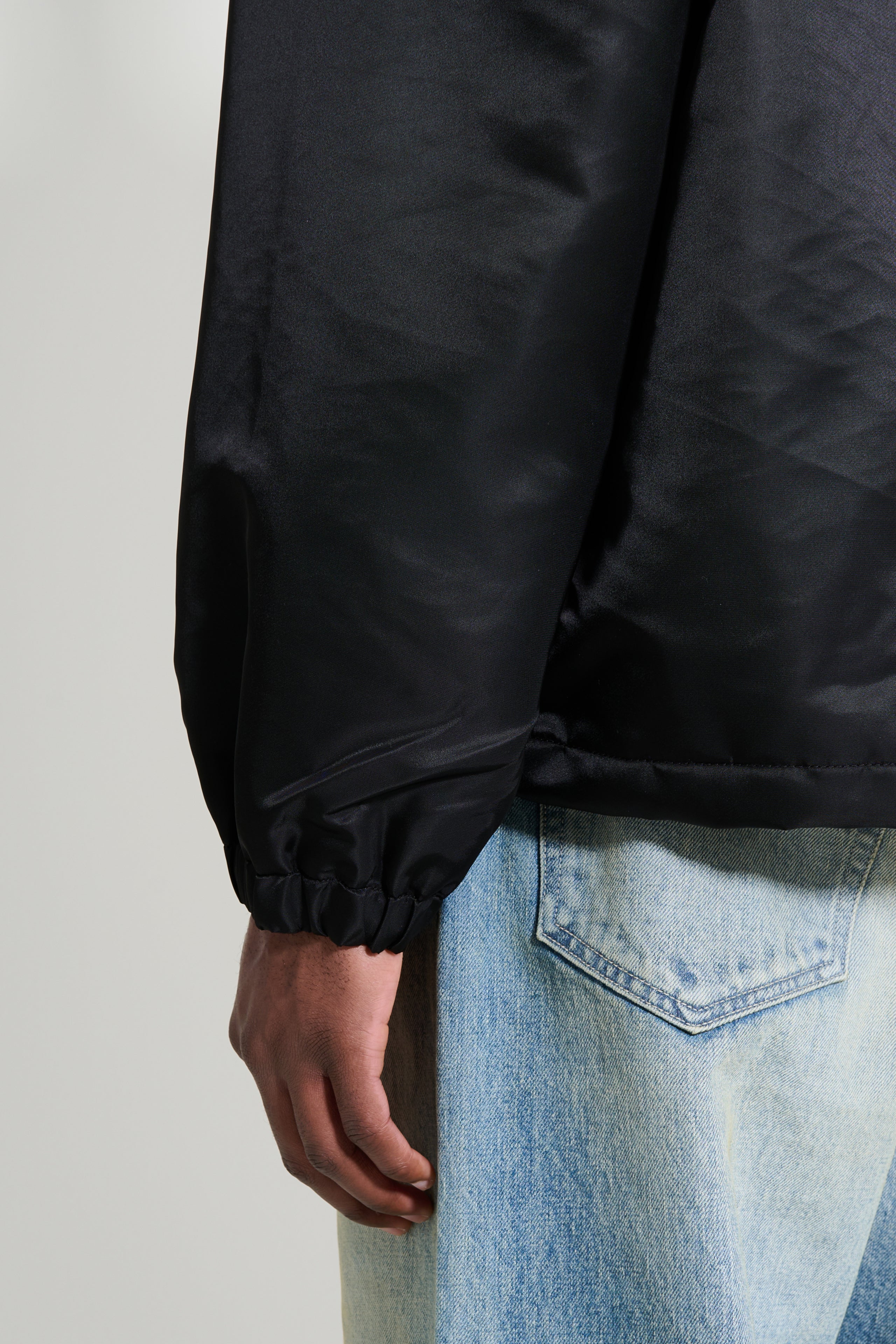 Stüssy Hooded Coaches Jacket Black
