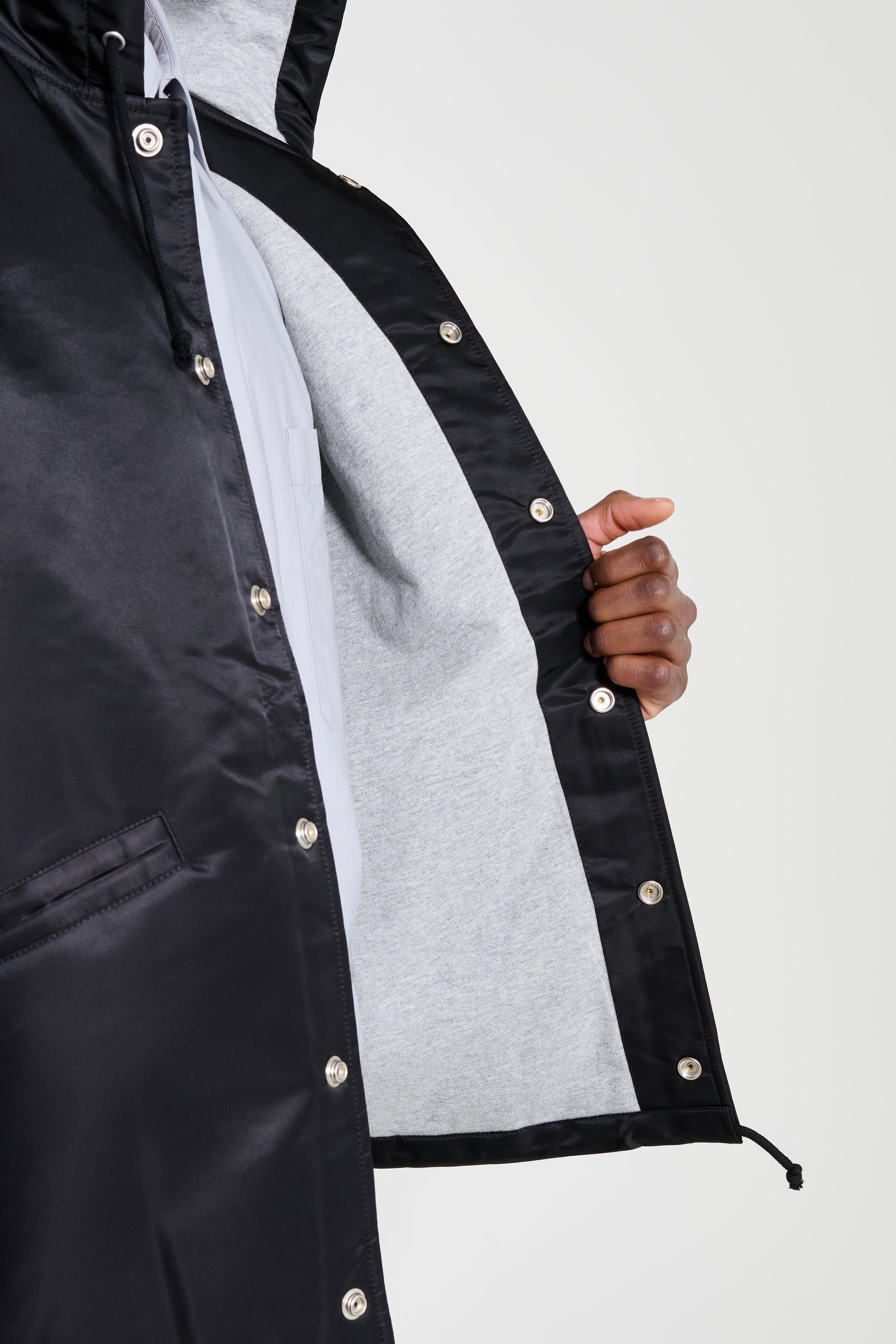 Stüssy Hooded Coaches Jacket Black