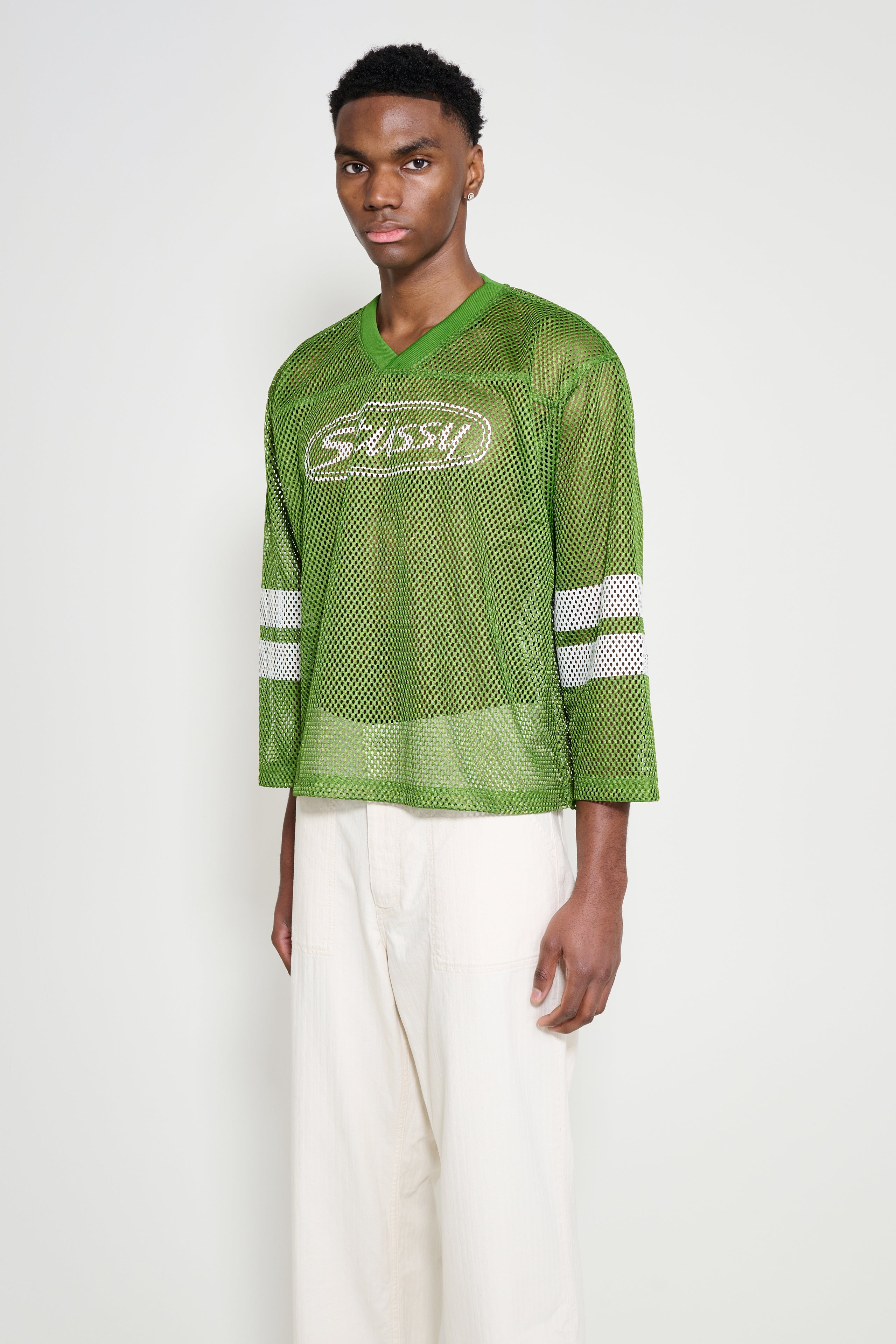 Stüssy Trucker Team Jersey Green