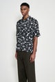 Stüssy Floral Hawaiian Shirt Black