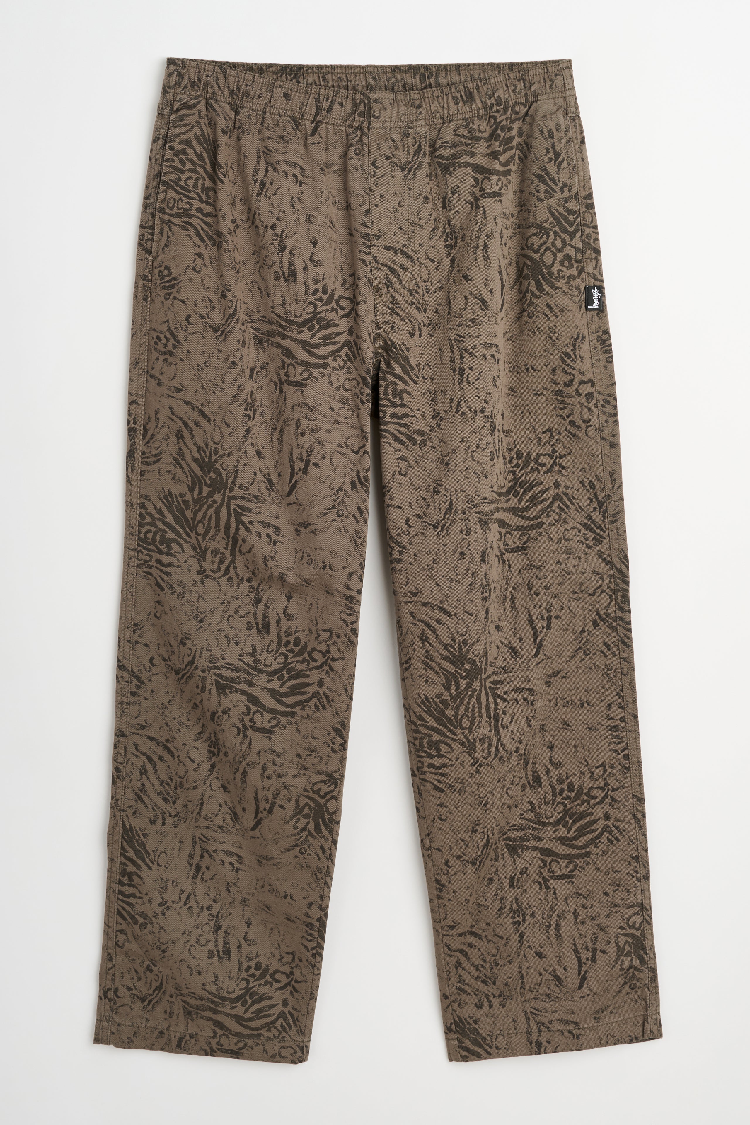 Stüssy Beach Pant Cotton Twill Fossil