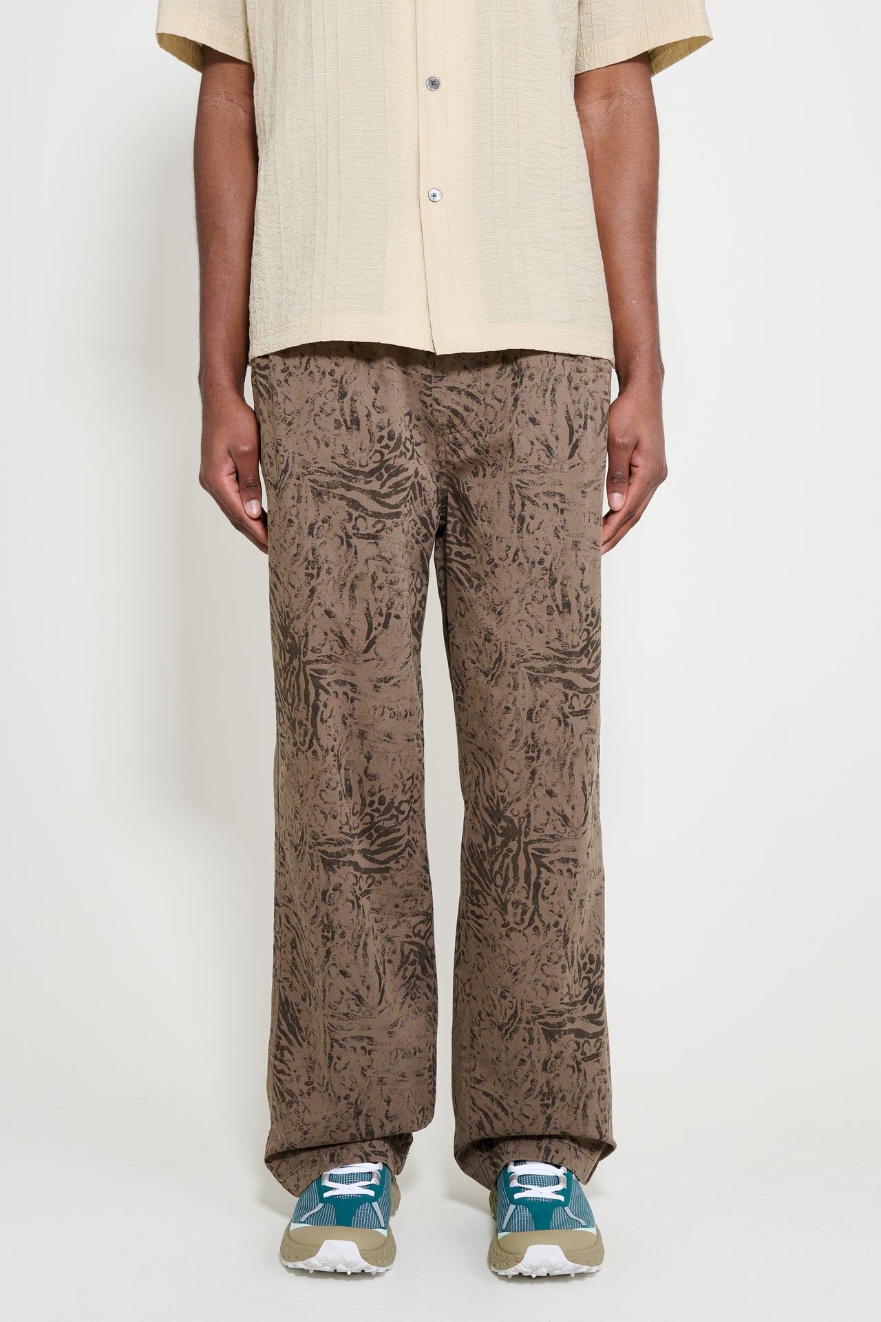 Stüssy Beach Pant Cotton Twill Fossil