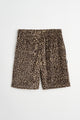 Stüssy Pile Leopard Shorts Leopard