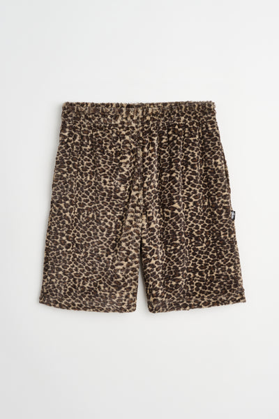 Stüssy Pile Leopard Shorts Leopard – Très Bien