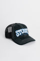 Stüssy Md Burly Threads Trucker Black