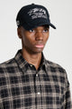 Stüssy Lp Service Mesh Strapback Cap Black