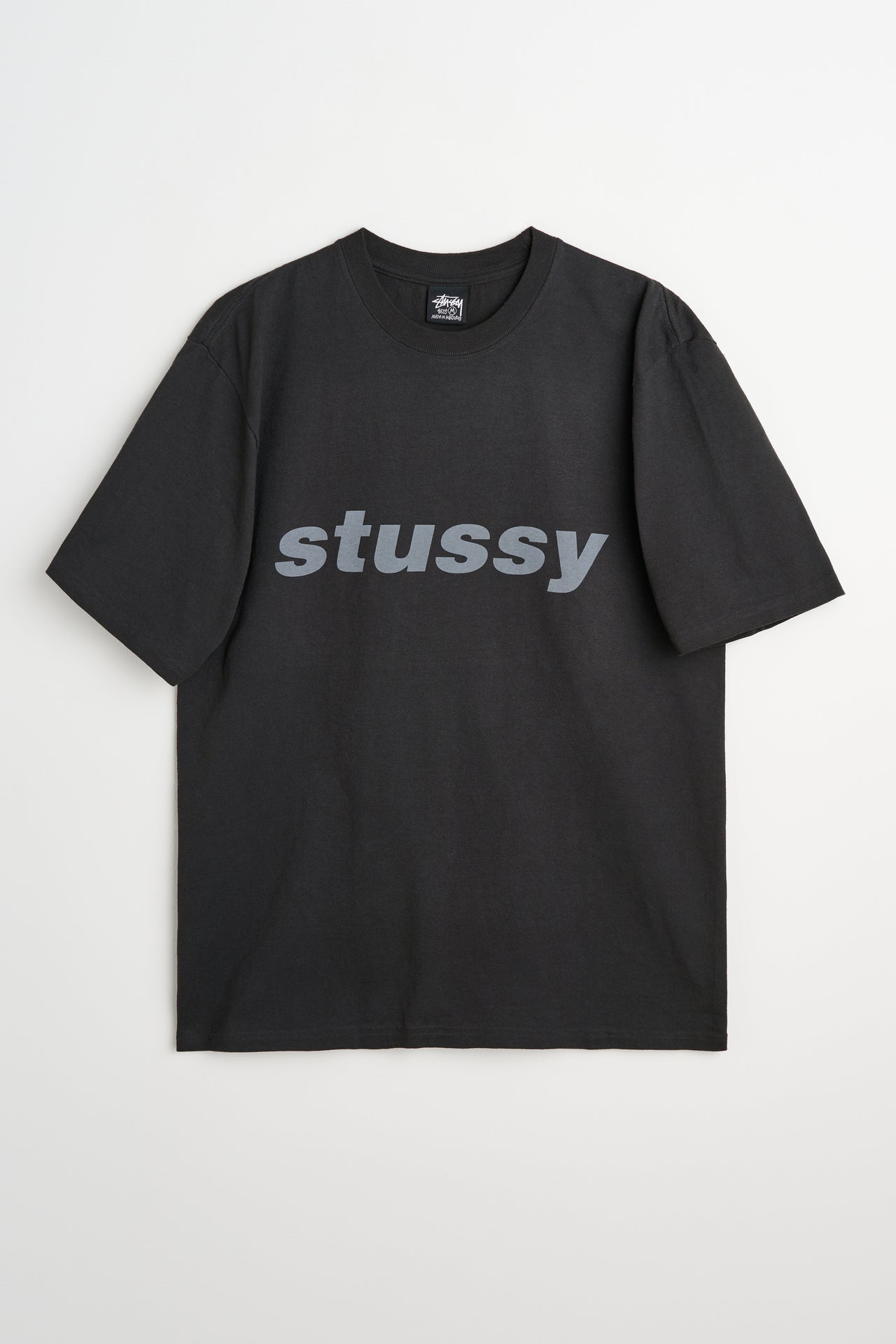 Stüssy Shark Pigment Dyed Tee Faded Black
