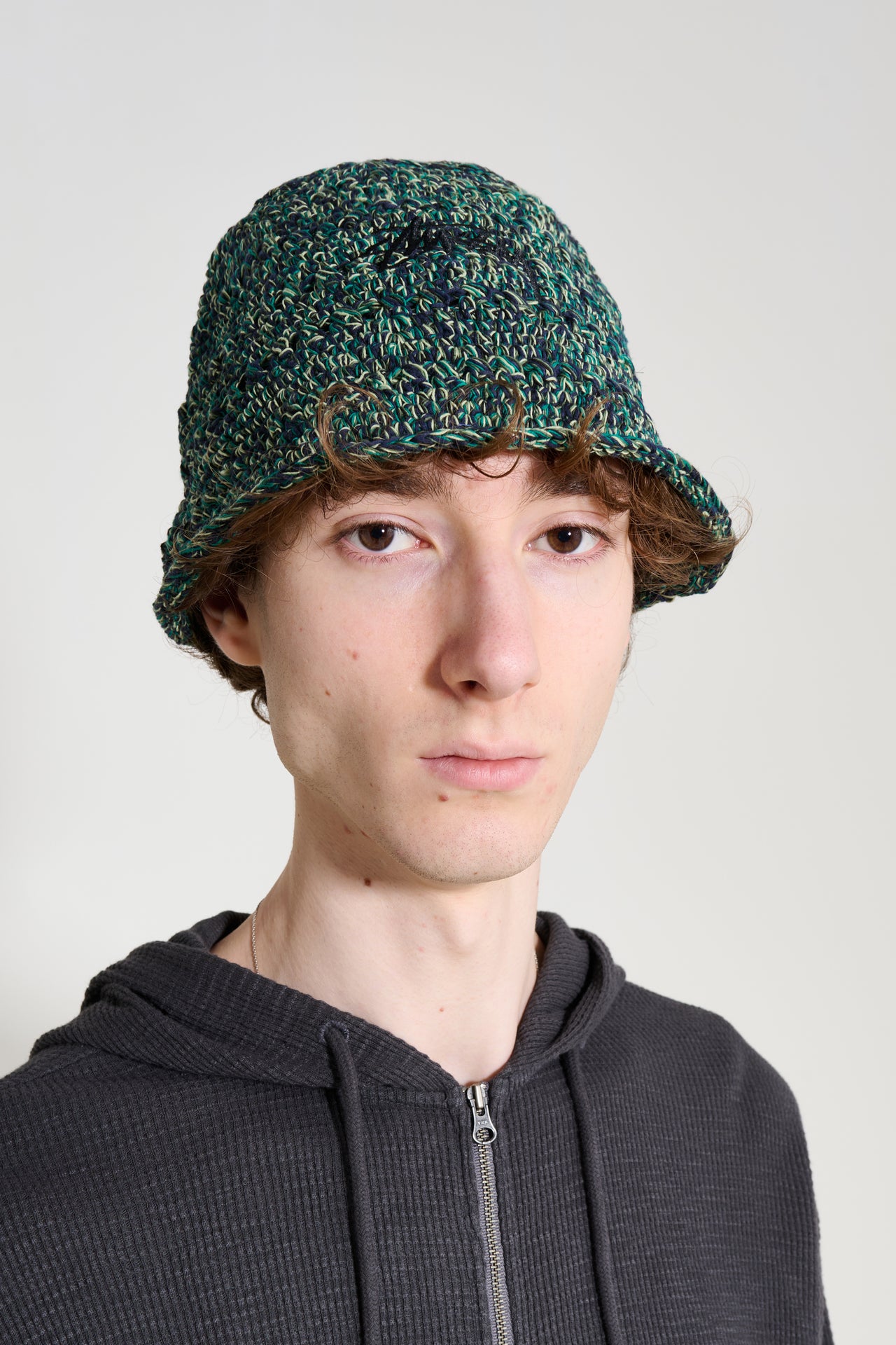 Stüssy Bucket Hemp Stock Multi Green