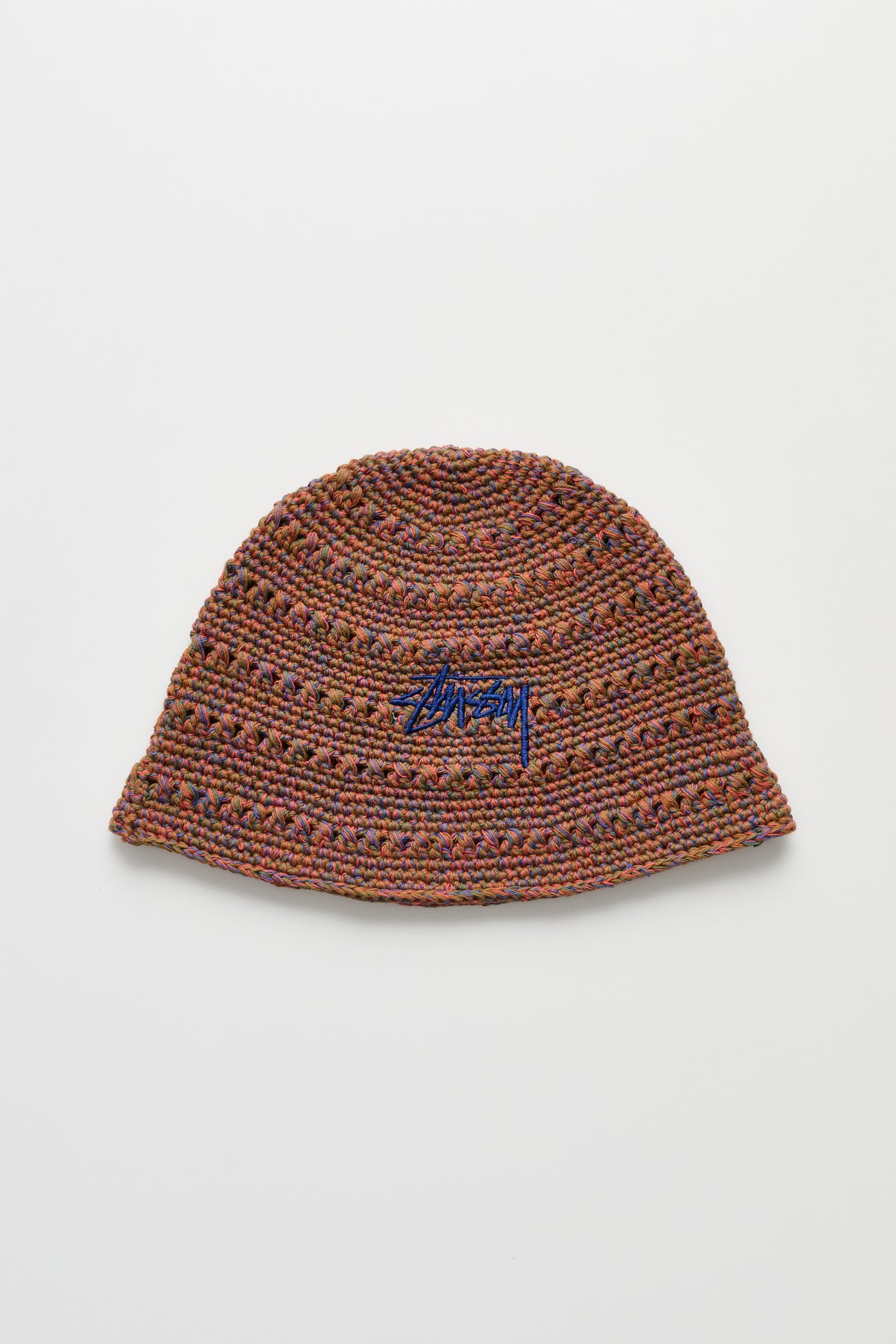 Stüssy Bucket Hemp Stock Multi Brown