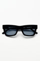 Sun Buddies Greta Black With Blue Lenses