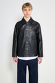 Sunflower Coach Leather Jacket Black