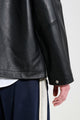 Sunflower Coach Leather Jacket Black
