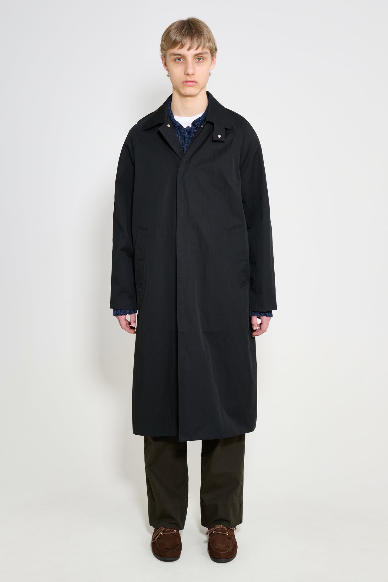 Sunflower Raglan Coat Black