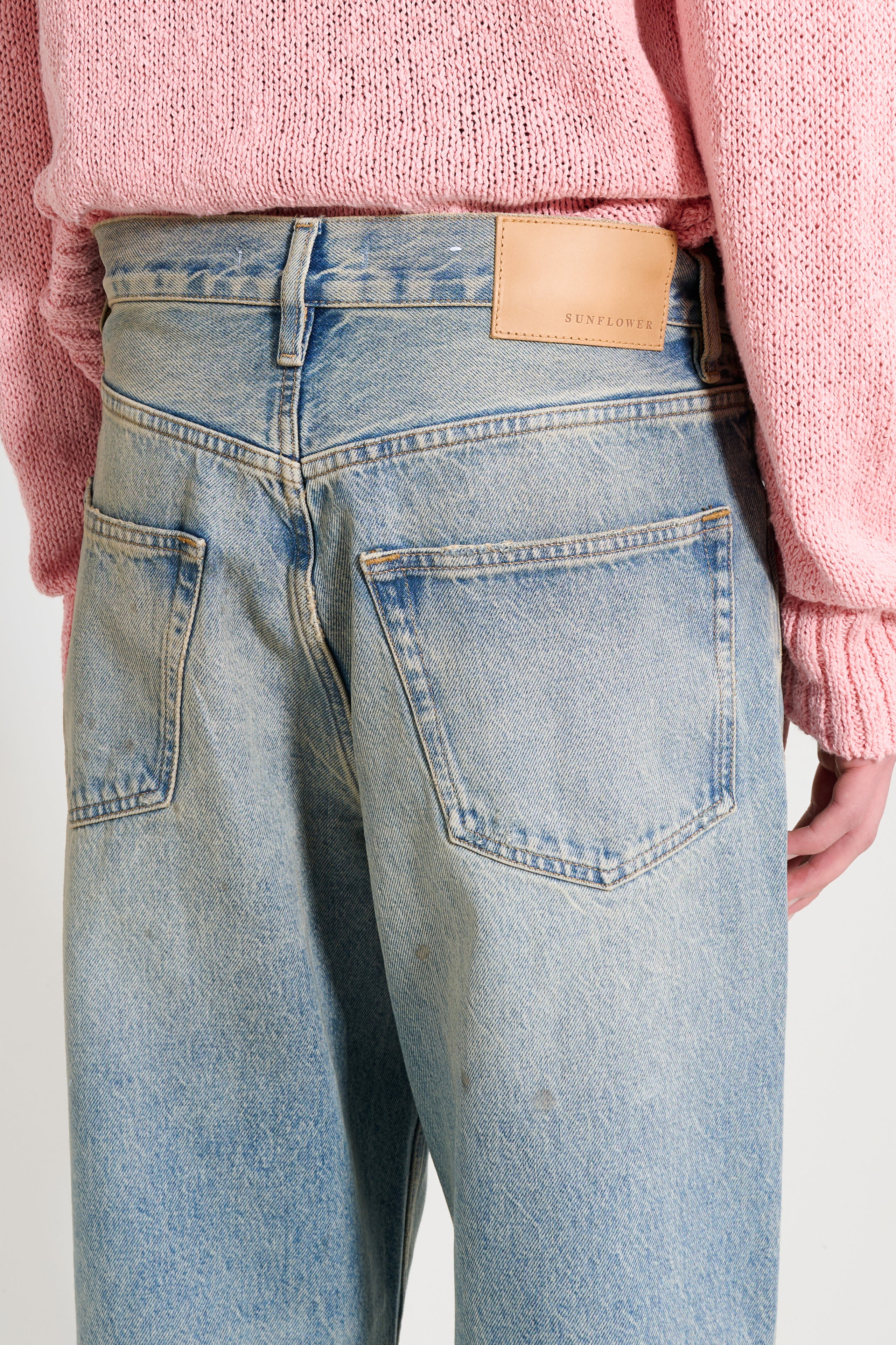 Sunflower Relaxed Boot Paint Worn