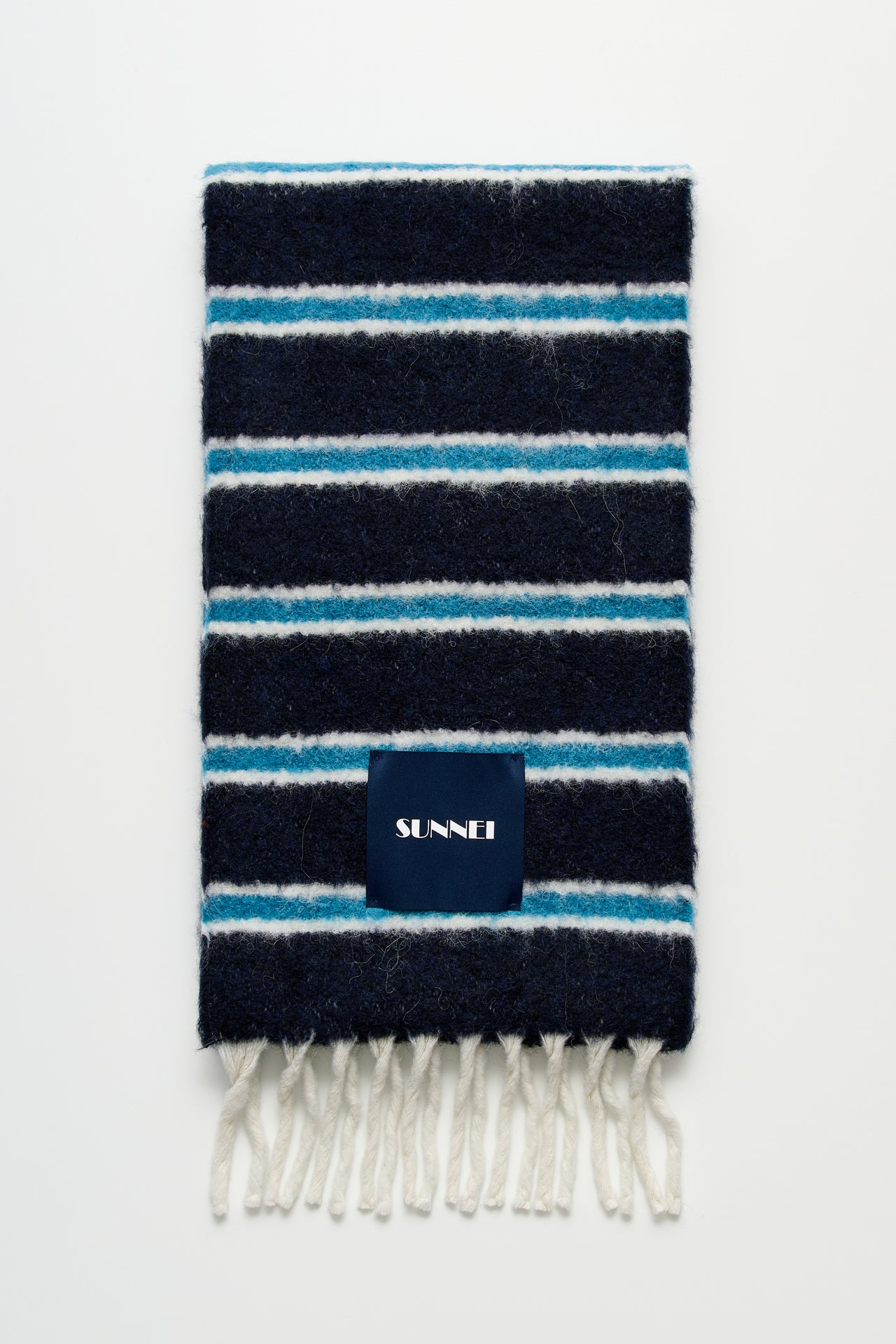 SUNNEI Scarf Blue Stripes