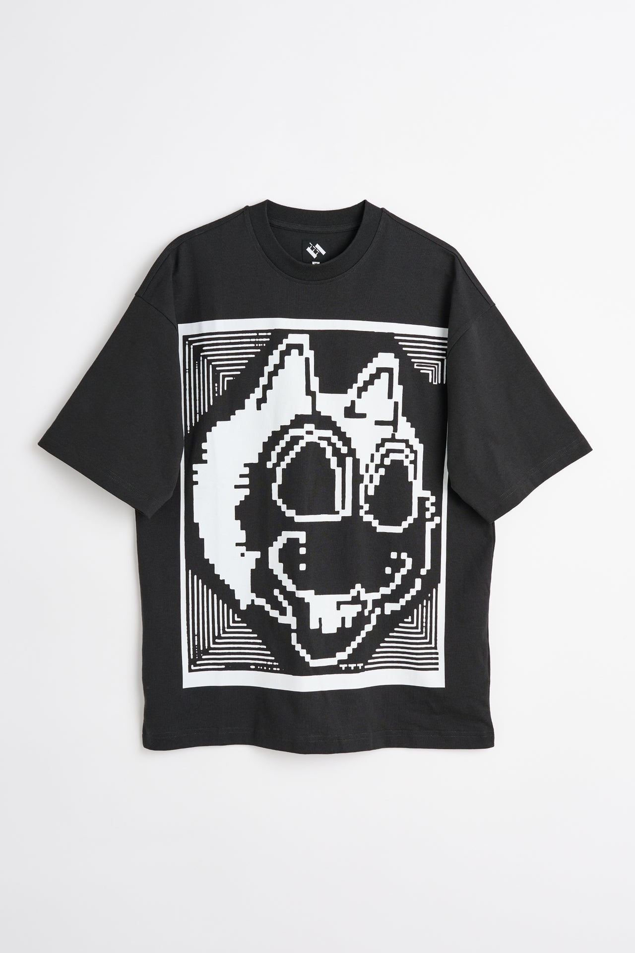 The Trilogy Tapes Digicat T-shirt Black