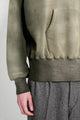 Taiga Takahashi Hooded Sweat Shirt Bleached Deep Green