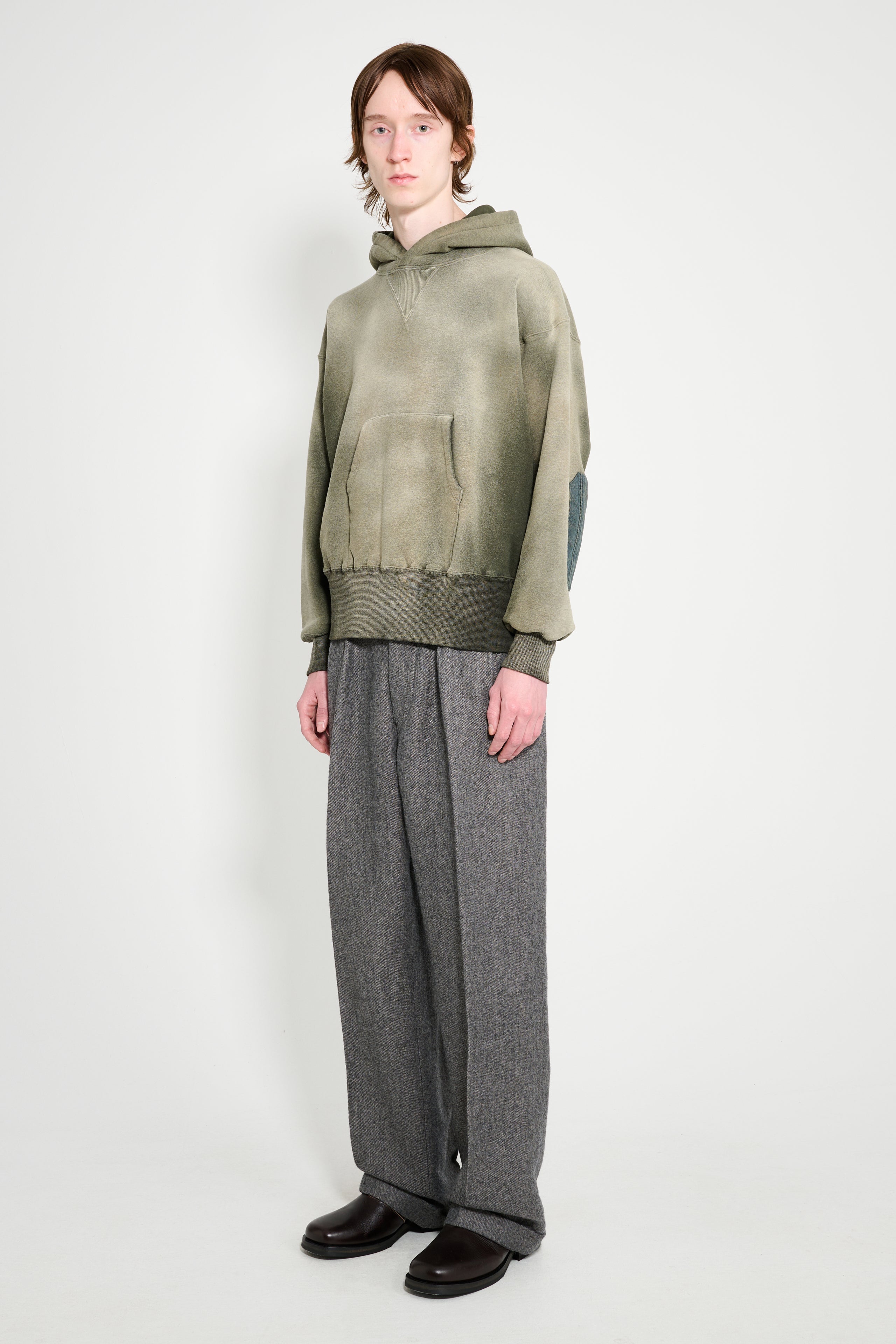 Taiga Takahashi Work Trousers Charcoal