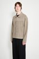 Taiga Takahashi Buckle-Backed Jacket Beige
