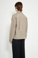 Taiga Takahashi Buckle-Backed Jacket Beige