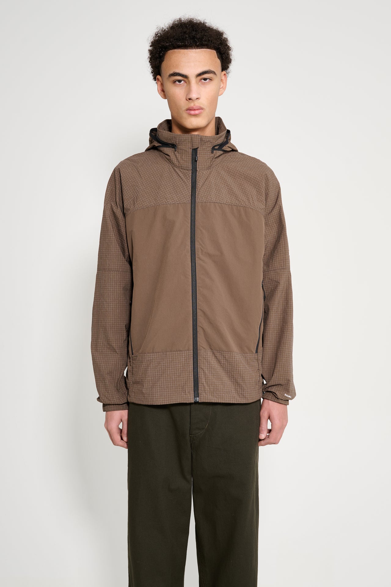 The North Face M Hke Utility Wind Jacket Smokey Brown